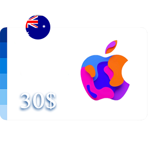 گیفت کارت اپل استرالیا 30 دلاری