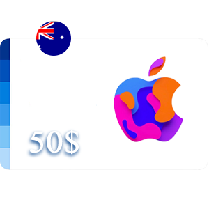 گیفت کارت اپل استرالیا 50 دلاری