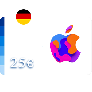 گیفت کارت اپل آلمان 25 یورو