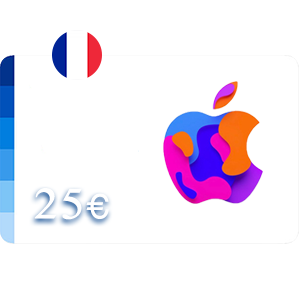 گیفت کارت اپل فرانسه 25 یورو