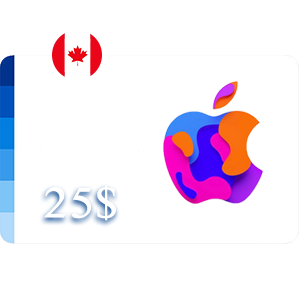 گیفت کارت 25 دلار اپل کانادا