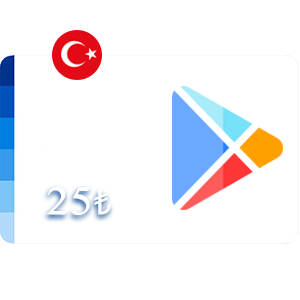 گیفت کارت گوگل پلی ترکیه 25 لیر