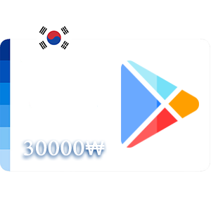 گیفت کارت گوگل پلی کره 30000 وون