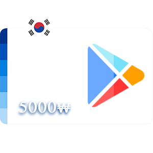 گیفت کارت گوگل پلی کره 5000 وون