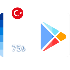 گیفت کارت گوگل پلی ترکیه 75 لیر