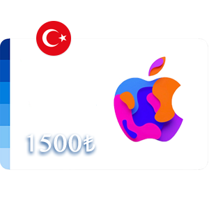 گیفت کارت اپل ترکیه 1500 لیر