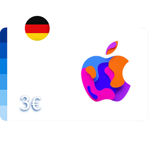 گیفت کارت اپل آیتونز آلمان 3 یورو