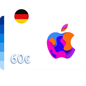 گیفت کارت اپل آیتونز آلمان 60 یورو