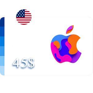 گیفت کارت اپل 45 دلاری آمریکا