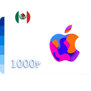 گیفت کارت 1000 پزو اپل مکزیک