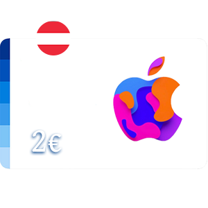 گیفت کارت اپل اتریش 2 یورو