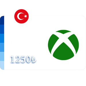 گیفت کارت ایکس باکس ترکیه 1250 لیر