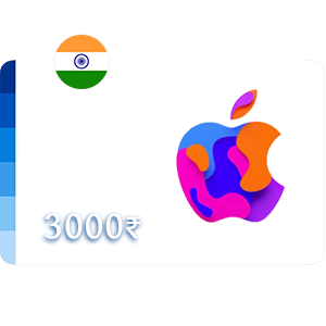 گیفت کارت اپل هند 3000 روپیه
